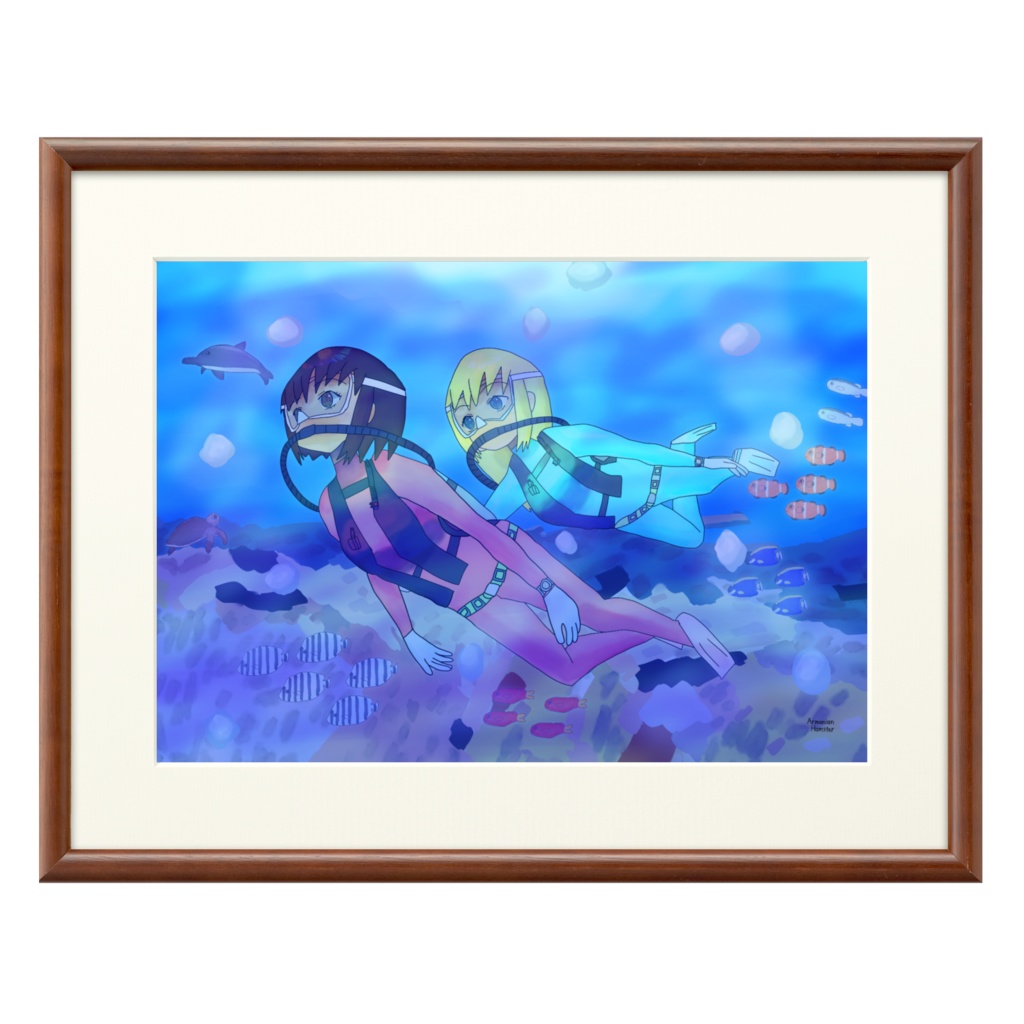 人生の早い段階で夢中になれるものに出会えれば人生は豊かになる１・プリモアート（複製画）