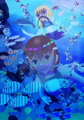 オリジナルイラスト１０枚Cセット・JPG高解像度ファイル