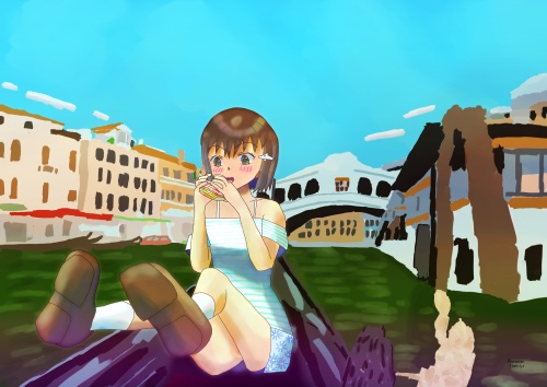 水の都を満喫する１・JPG高解像度ファイル