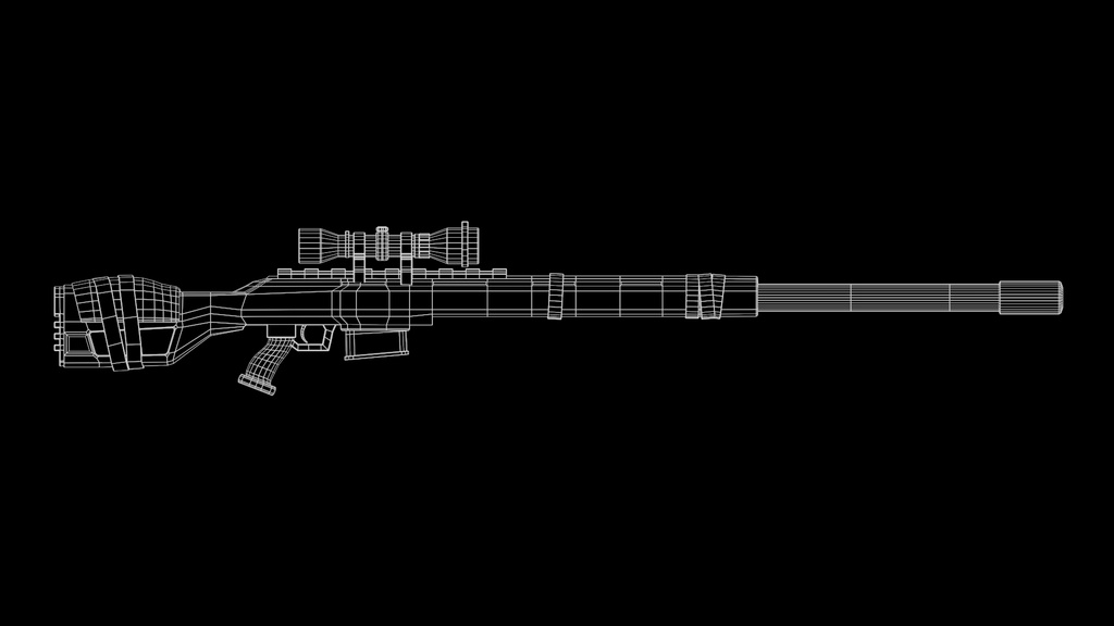 Warfare Magnum British Stylized Sniper Gun