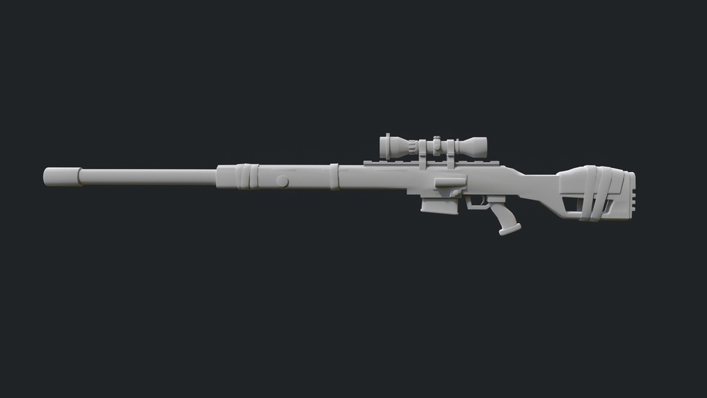 Warfare Magnum British Stylized Sniper Gun