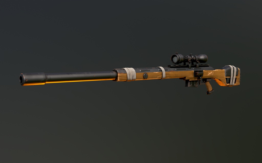 Warfare Magnum British Stylized Sniper Gun