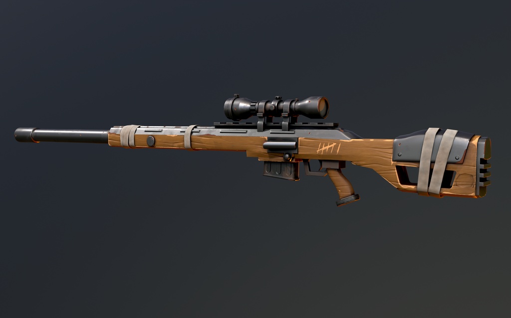 Warfare Magnum British Stylized Sniper Gun