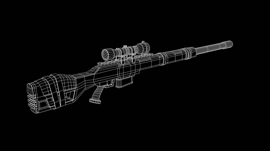 Warfare Magnum British Stylized Sniper Gun