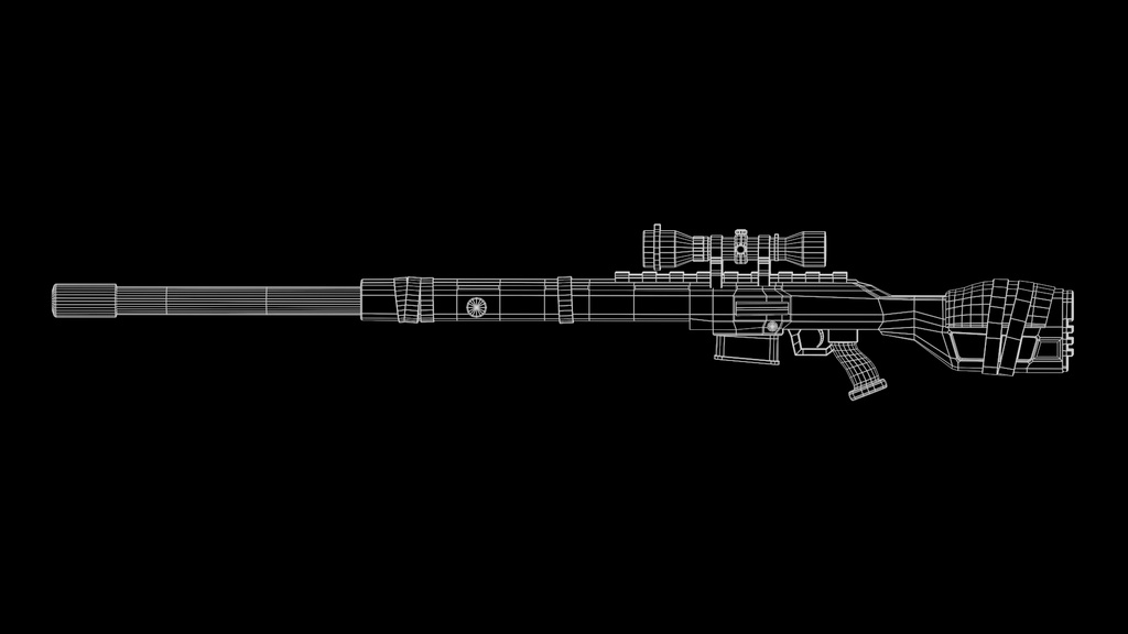 Warfare Magnum British Stylized Sniper Gun