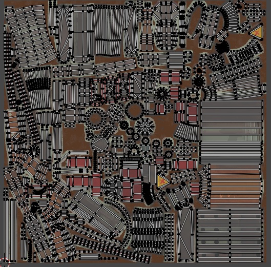 M4 carbine stylized gun