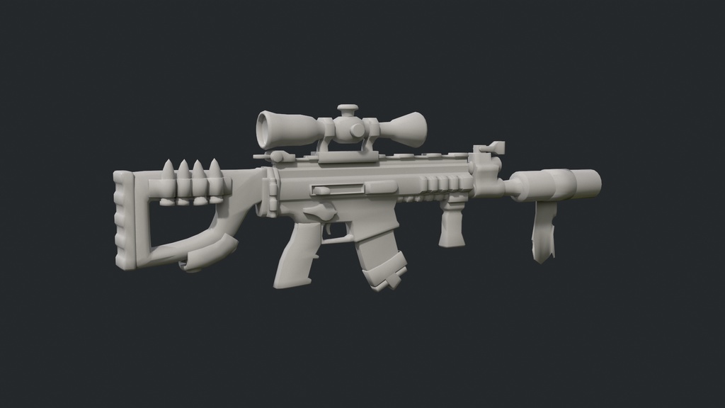 Stylized PBR 4 Weapons Pack Collection__ 様式化されたPBR 4武器パックコレクション