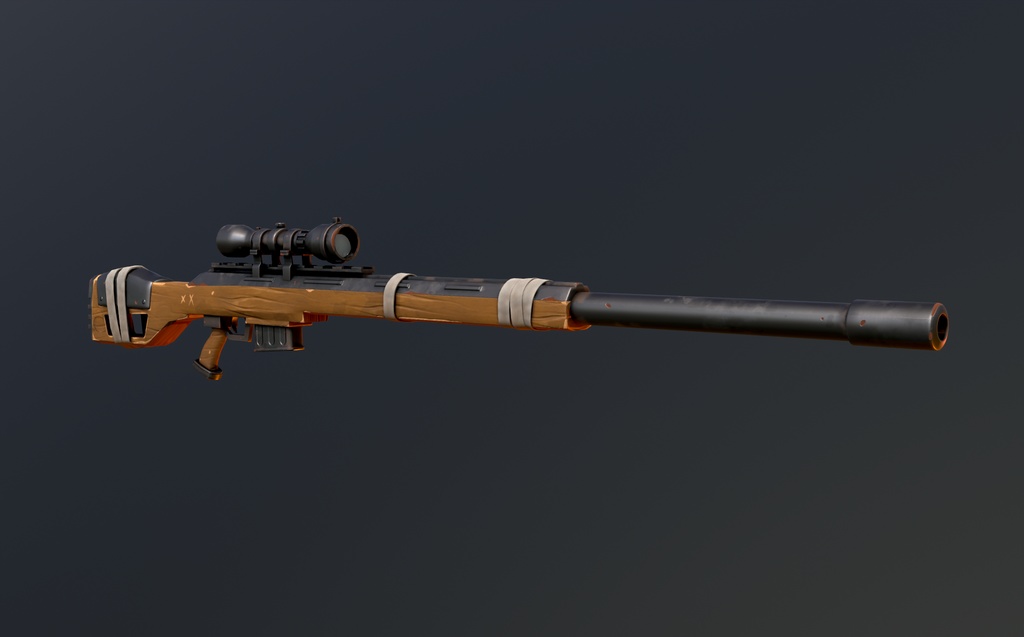 Stylized PBR 4 Weapons Pack Collection__ 様式化されたPBR 4武器パックコレクション