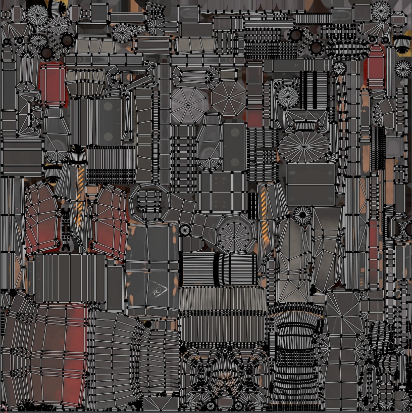 Stylized PBR 4 Weapons Pack Collection__ 様式化されたPBR 4武器パックコレクション