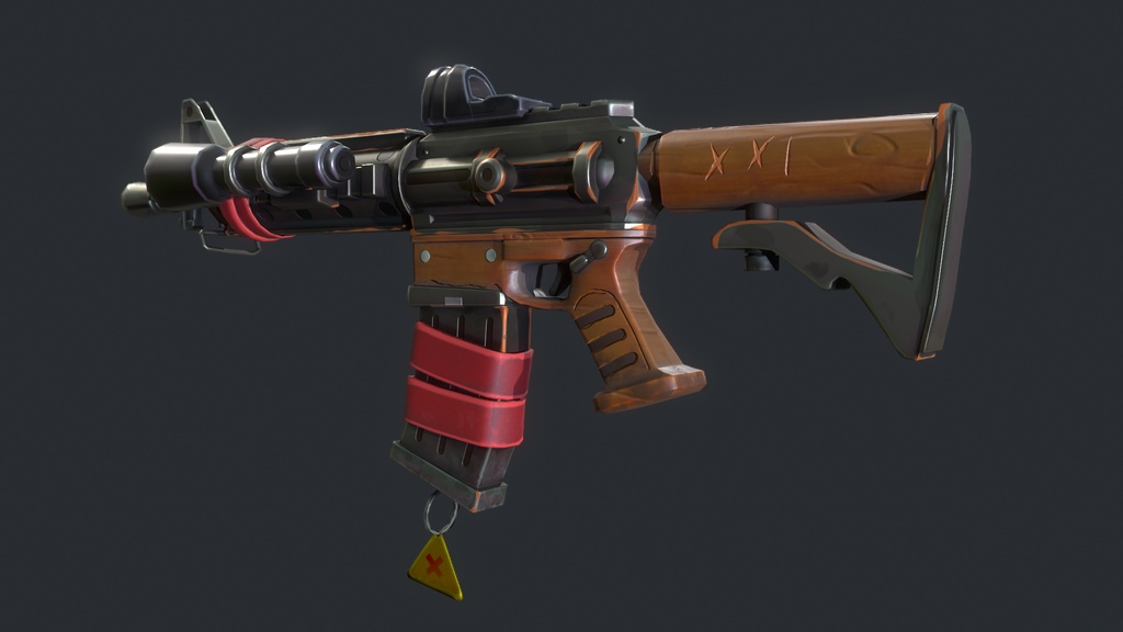 Stylized PBR 4 Weapons Pack Collection__ 様式化されたPBR 4武器パックコレクション