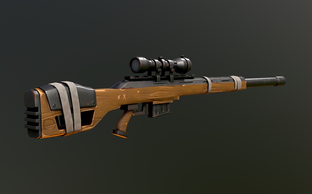 Stylized PBR 4 Weapons Pack Collection__ 様式化されたPBR 4武器パックコレクション