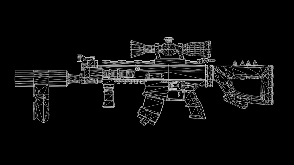 Stylized PBR 4 Weapons Pack Collection__ 様式化されたPBR 4武器パックコレクション