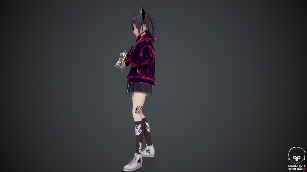 Anime character VR Model