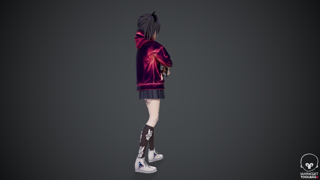 Anime character VR Model