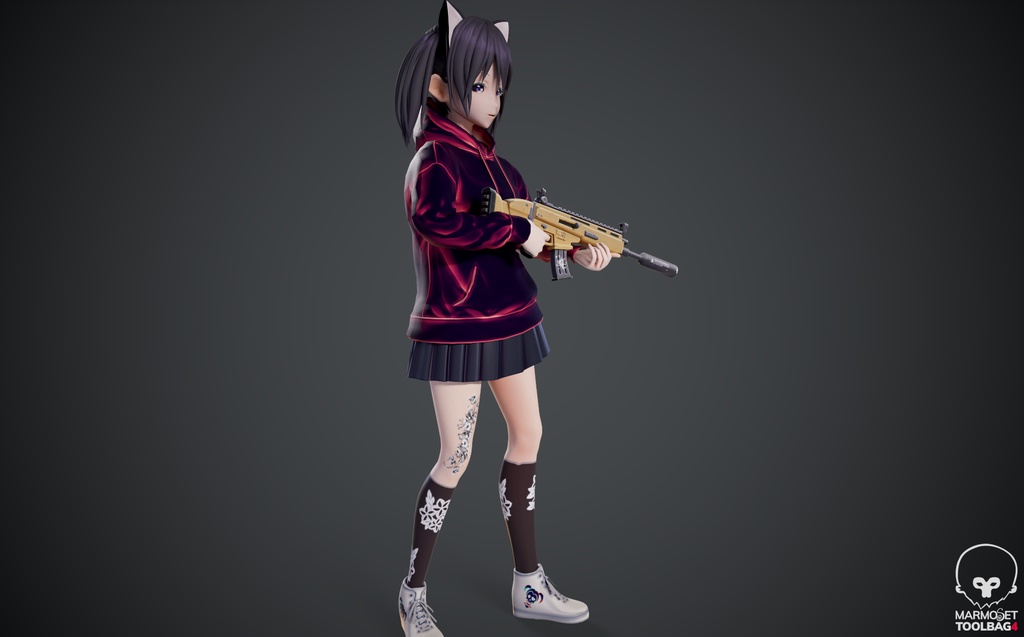 Anime character VR Model