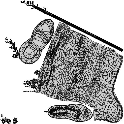Nacked Female 3d character Model