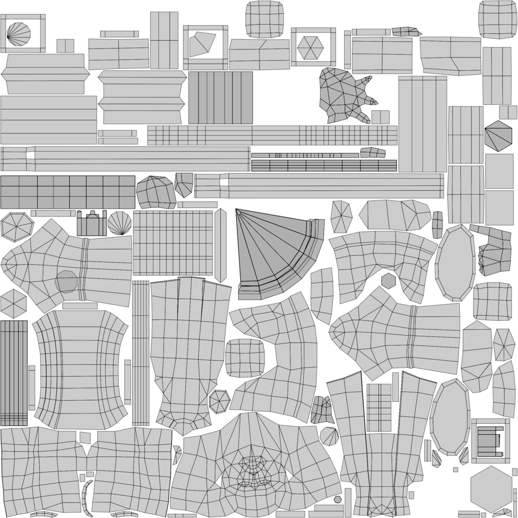 Old Merchant Rigged 3dcharacter_ 古い商人は3Dキャラクターを装備しました