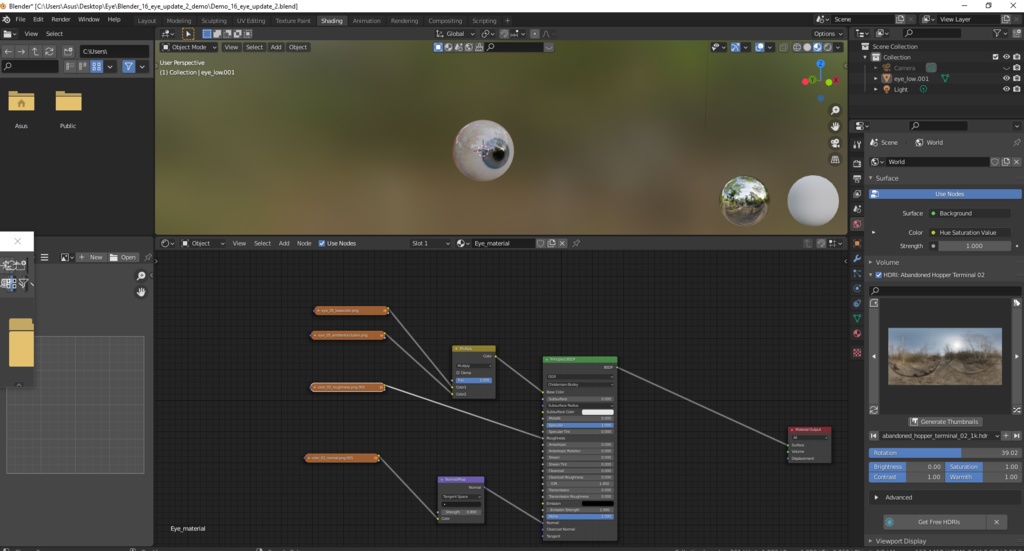 Human Realistic EyeBall