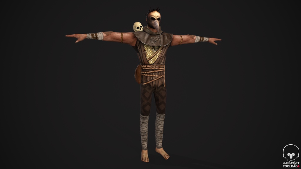 Takashi - Game Ready character