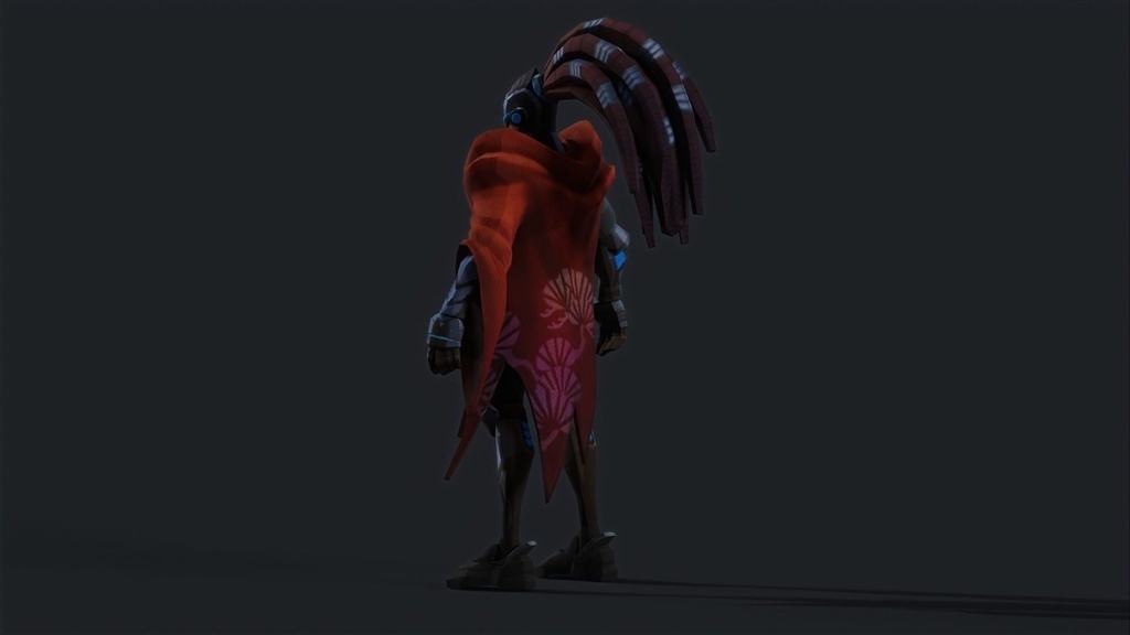 Japanese Warrior Character