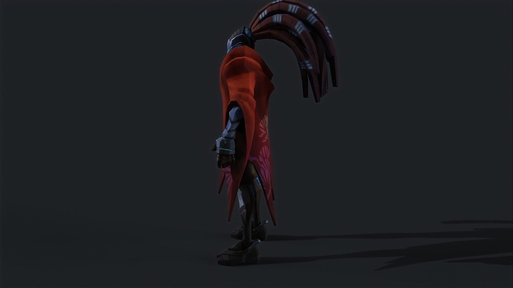 Japanese Warrior Character