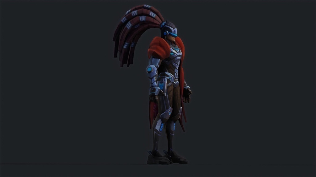 Japanese Warrior Character