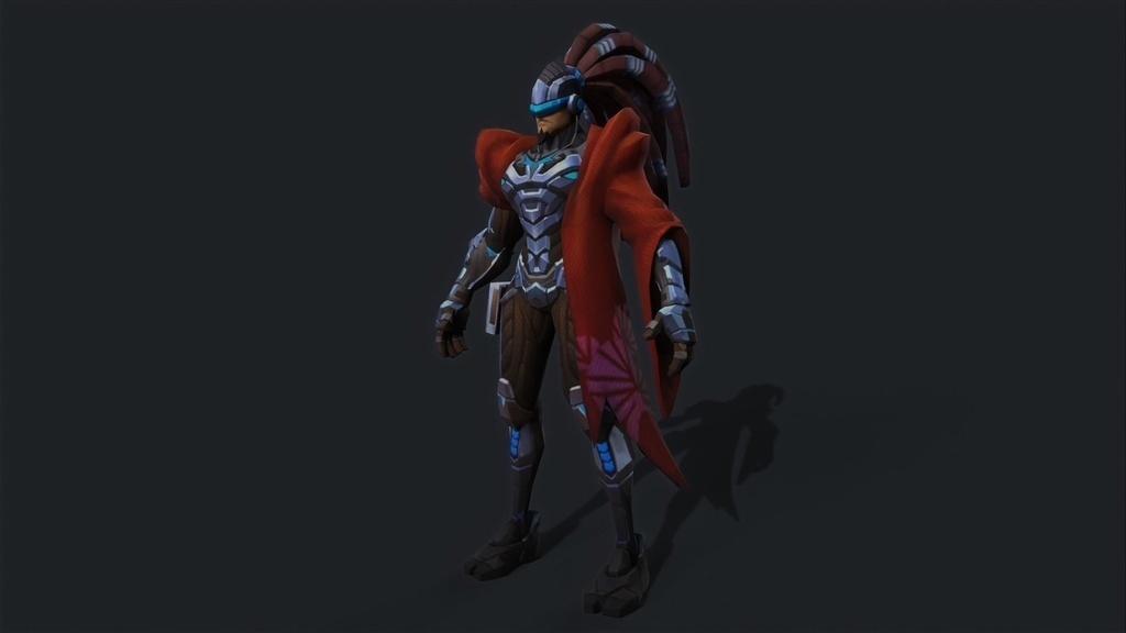 Japanese Warrior Character