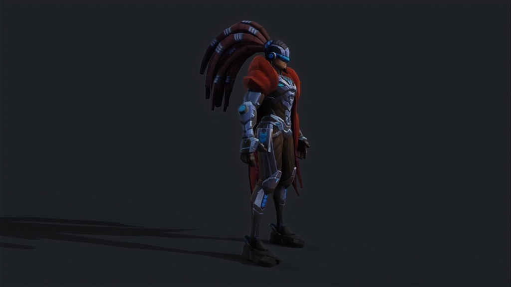 Japanese Warrior Character