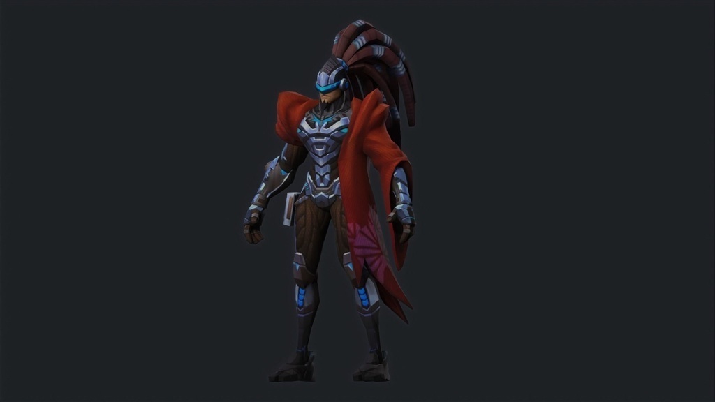 Japanese Warrior Character