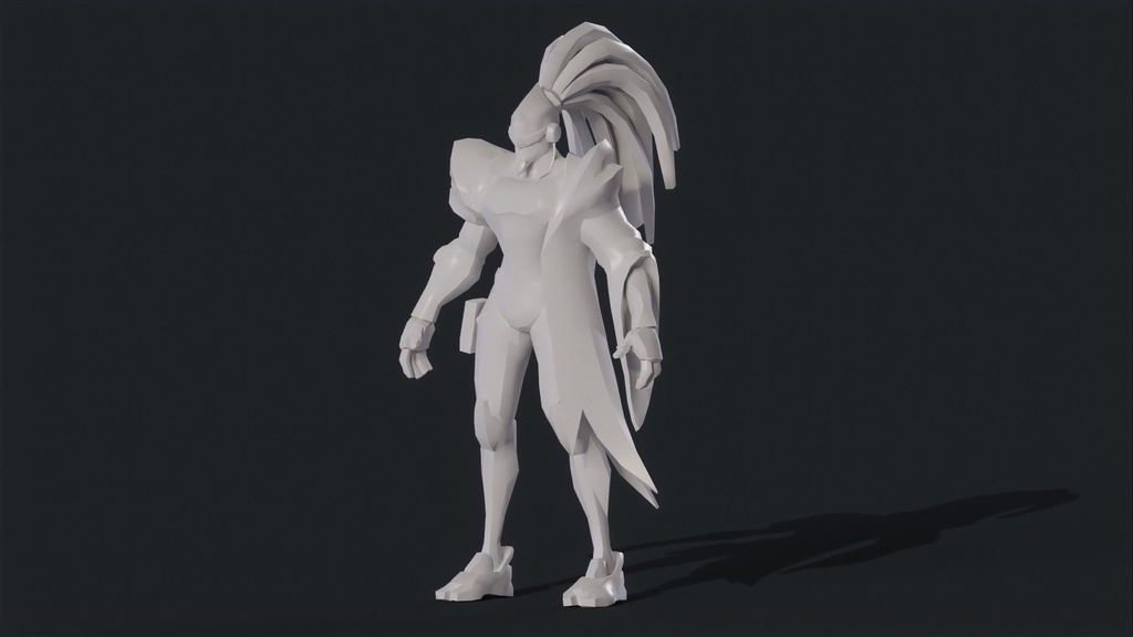 Japanese Warrior Character