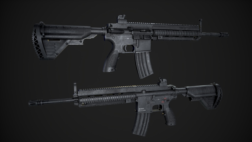 M416 Realistic Assault Rifle