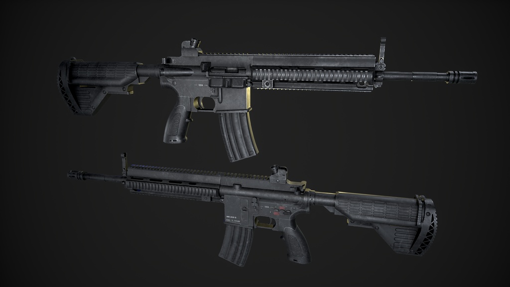 M416 Realistic Assault Rifle