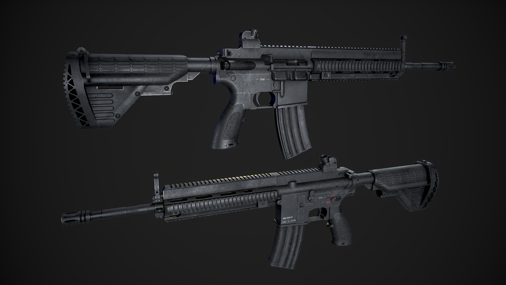 M416 Realistic Assault Rifle