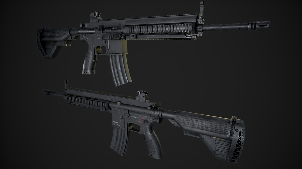 M416 Realistic Assault Rifle