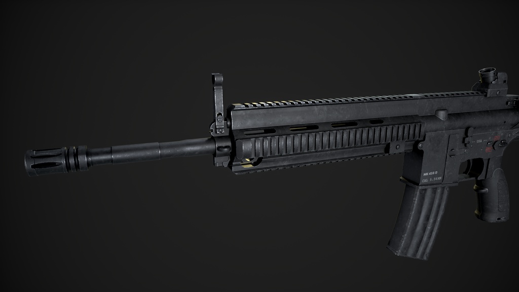 M416 Realistic Assault Rifle