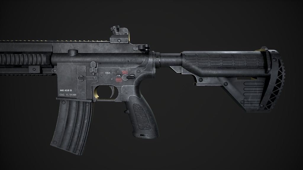 M416 Realistic Assault Rifle