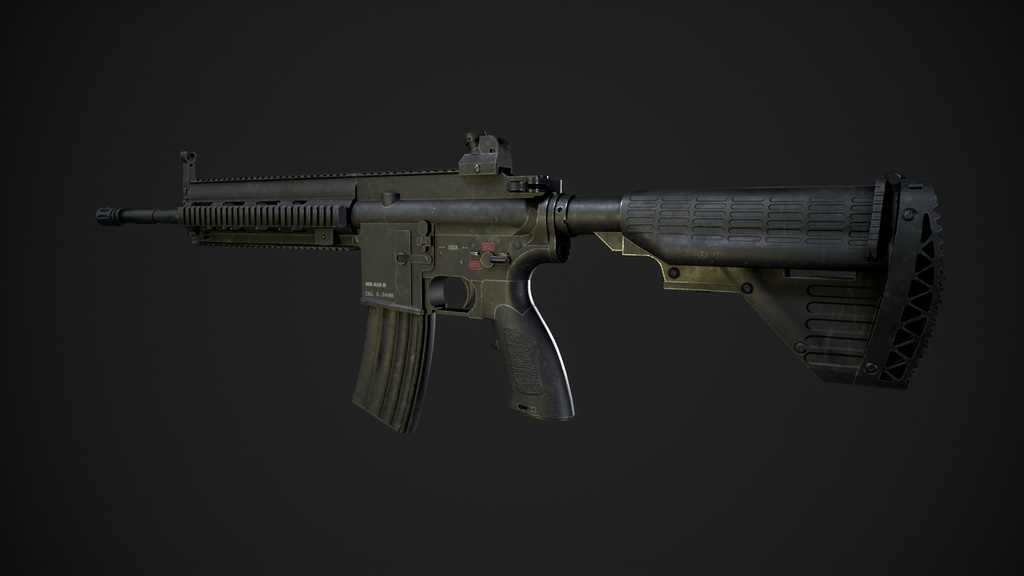 M416 Realistic Assault Rifle