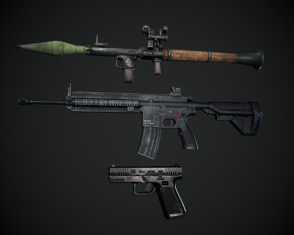 Realistic Weapons Collection