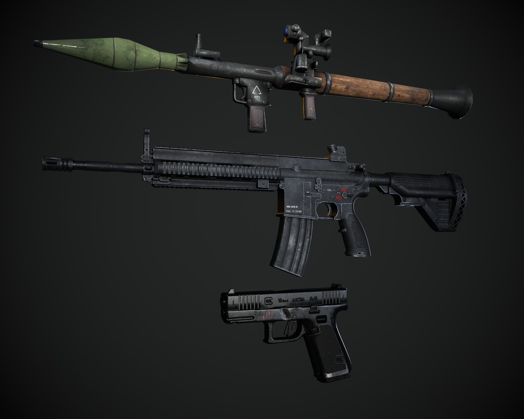 Realistic Weapons Collection