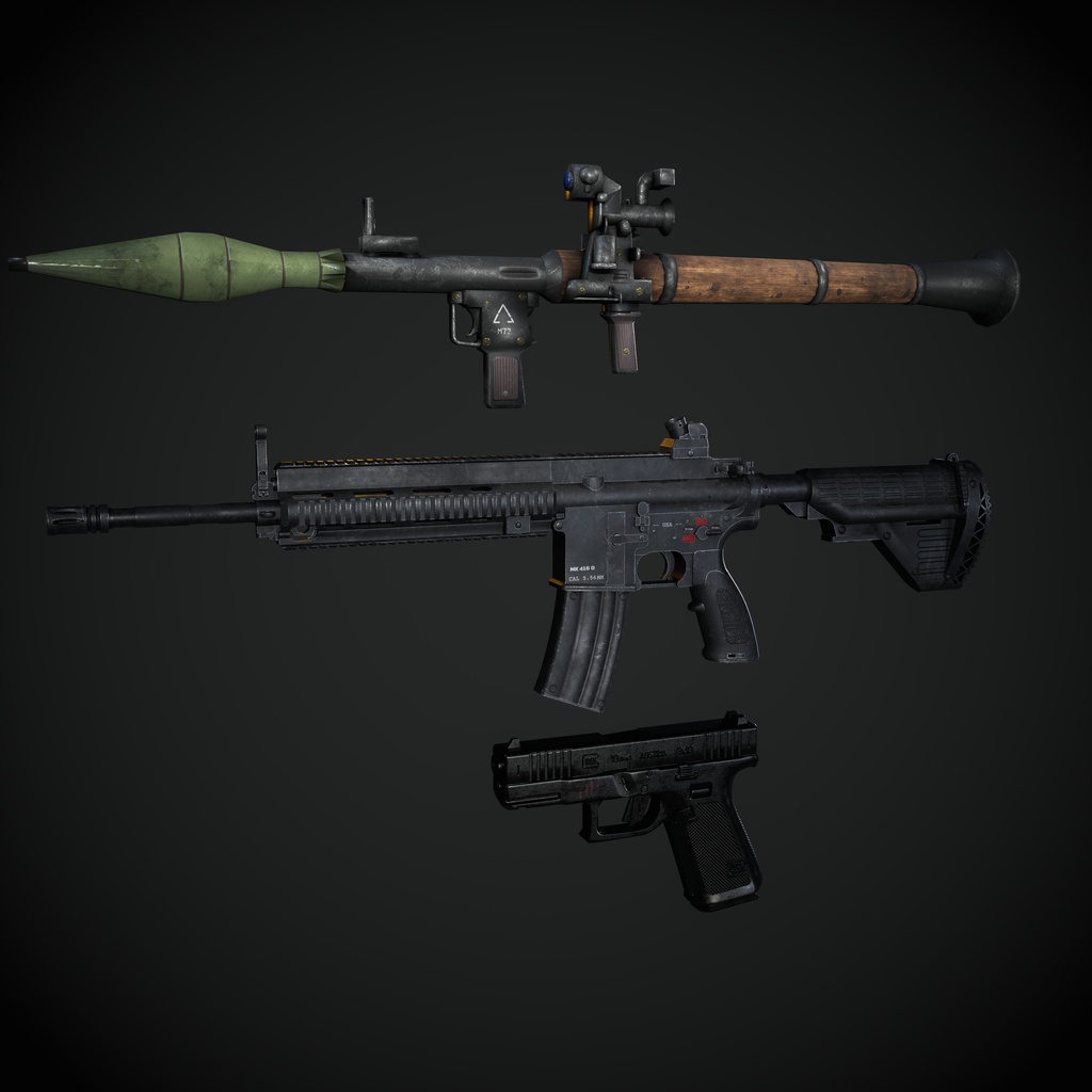 Realistic Weapons Collection