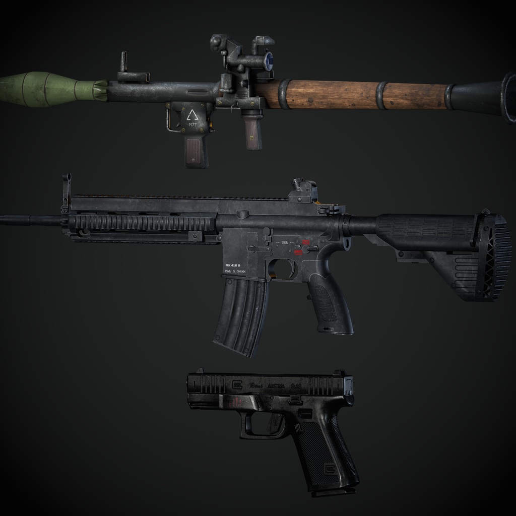 Realistic Weapons Collection