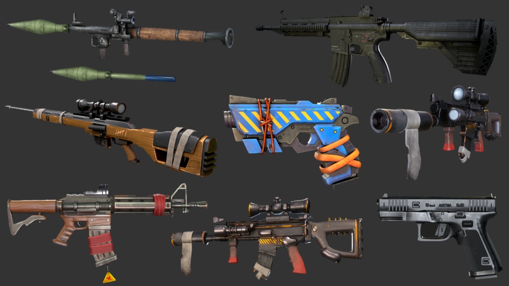 Weapons PBR Collection