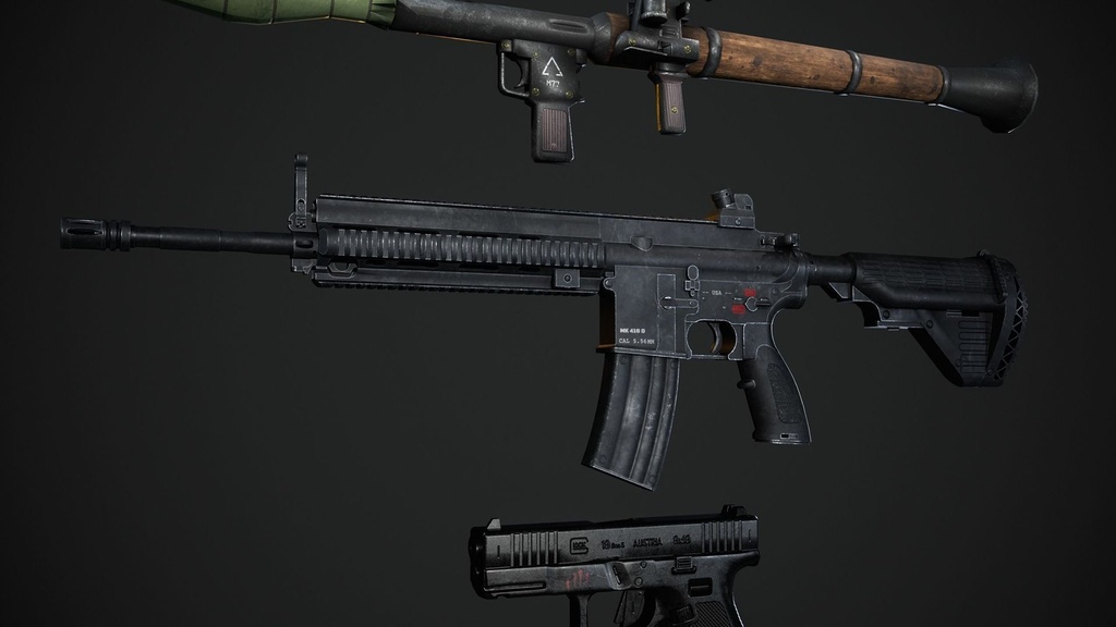 Weapons PBR Collection
