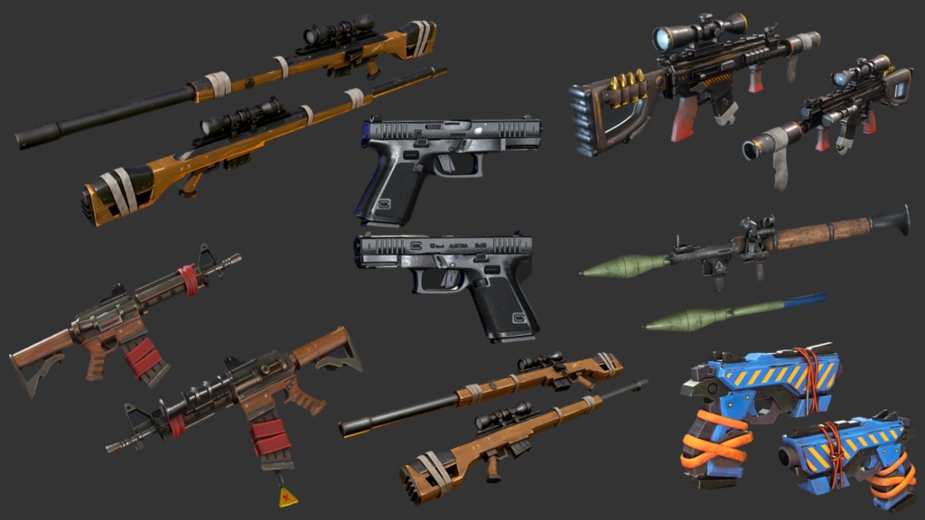 Weapons PBR Collection