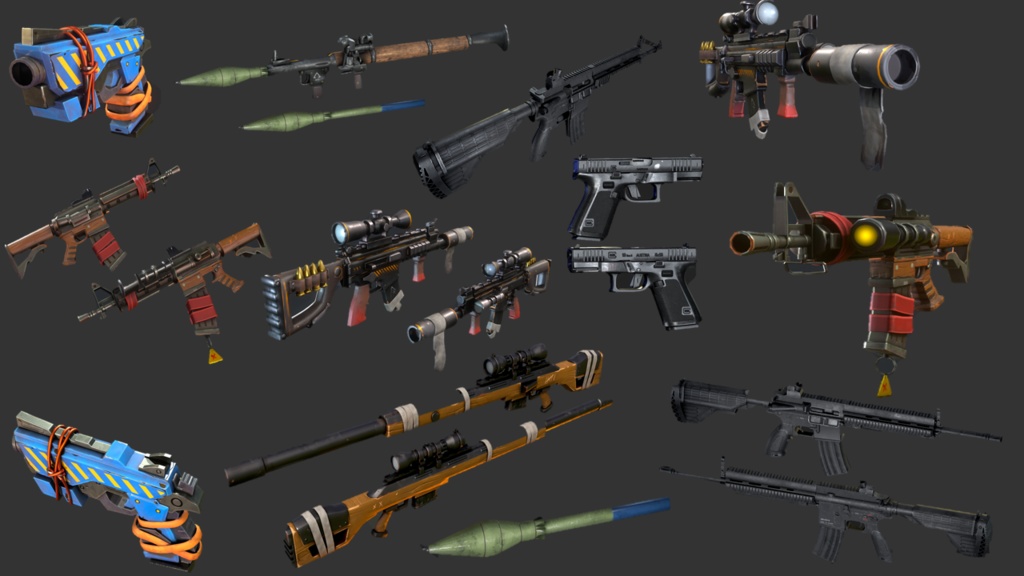 Weapons PBR Collection