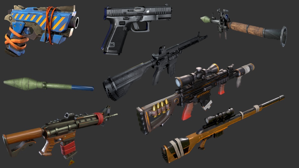 Weapons PBR Collection