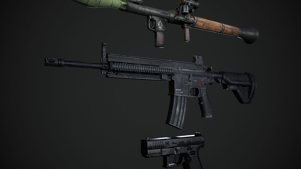 Weapons PBR Collection