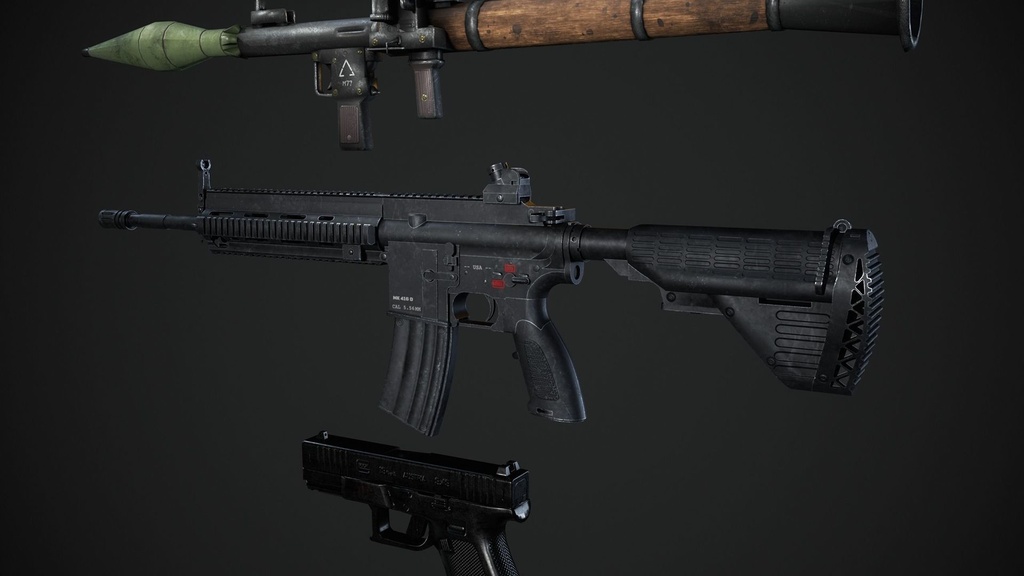 Weapons PBR Collection