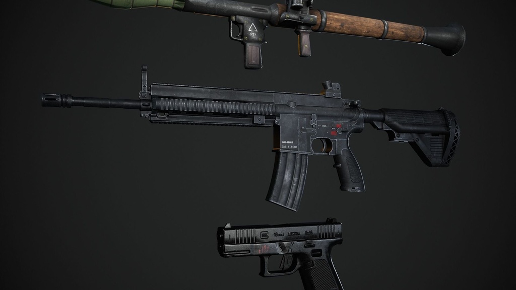 Weapons PBR Collection