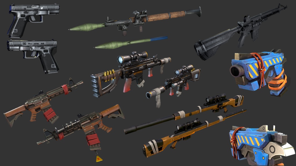 Weapons PBR Collection